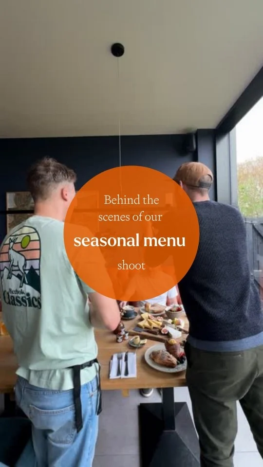 Behind the scenes of our seasonal menu shoot 📷🎥
 
At the start of the month, we headed to @crumplebury to capture the magic of our new seasonal menu. 🍽️🍲🍹
 
They say a picture is worth a thousand words, and our incredible chefs worked tirelessly to produce a continuous flow of dishes from across the seasons to be perfectly captured by our friends at @studiorougephotography 
 
We can’t wait to share the final images and videos with you, but for now, enjoy this sneak peek behind the scenes of an incredible few days! ✨