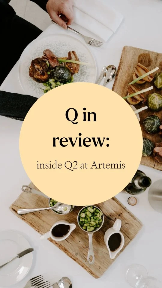 Q in Review: celebrating a season of growth, innovation & togetherness throughout Q2 at Artemis🌿✨

From the launch of our immersive Chef’s Table dining experiences and the rollout of EV chargers across our venues, to team training days, heritage events, and sharing our expertise with the wider industry, Q2 at Artemis has been nothing short of inspiring.

We’ve raised the bar in food & drink, strengthened our sustainability efforts, and continued investing in our teams to ensure every guest experience is truly unforgettable.

It’s been a busy season, but we’re just getting started.

 📖 Read our full Q2 review and see how we’re setting the stage for the unforgettable by clicking the link in our bio!