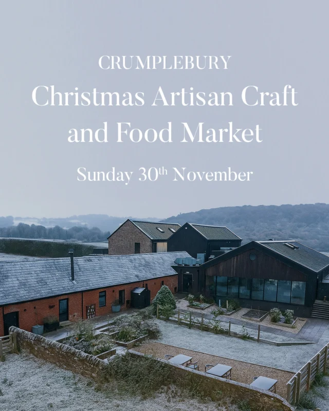 ✨Crumplebury Christmas Artisan Craft & Food Market✨
 📅 Sunday 30th November, 10 am – 4 pm

After the amazing success of our last market, we’re so excited to bring the festive spirit back to @crumplebury with another day full of creativity, flavour, and community.

The Christmas Artisan Craft & Food Market is the perfect chance to discover beautiful handmade gifts, unique homeware, and delicious seasonal treats – all crafted by talented local makers. 

Alongside the market, Green Cow Kitchen will be serving up mouth-watering dishes, while our bar will keep you warm with everything from craft beer to indulgent hot chocolate.

Set in the heart of the countryside, this is more than a market – it’s a chance to shop local, savour incredible food and drink, and soak up the festive atmosphere with family and friends.

Tickets are free, book yours today by visiting crumplebury.co.uk/whats-on

@paulwillettsphotography 📷