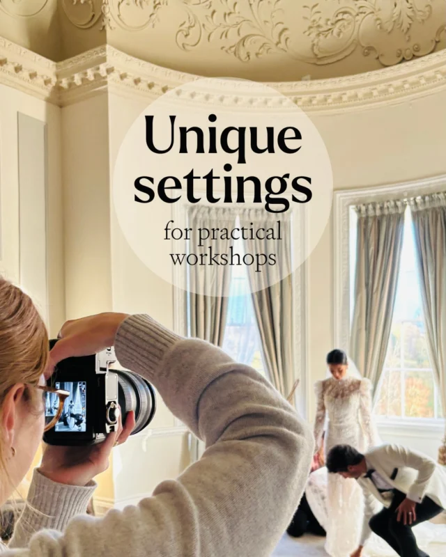 Last week, we were delighted to host @civitasworkshops at @OldPalaceChester for a hands-on professional development workshop designed for photographers and videographers, led by @elizabethjoshfilms and @opperhillphotography

The workshop brought together creatives from across the industry for a series of insightful talks, followed by a practical guided session with a model couple around The Palace. It was a fantastic opportunity for participants to test new techniques, refine their craft, and capture the venue’s unique spaces in real time.

Our venues make exceptional settings for practical workshops, offering beautiful spaces, varied backdrops, and ample room to explore and learn. 

If you’re interested in hosting your next workshop with us, get in touch with us at nadine@weareartemis.co.uk to find out more.